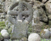 gothic cross in Loket castle